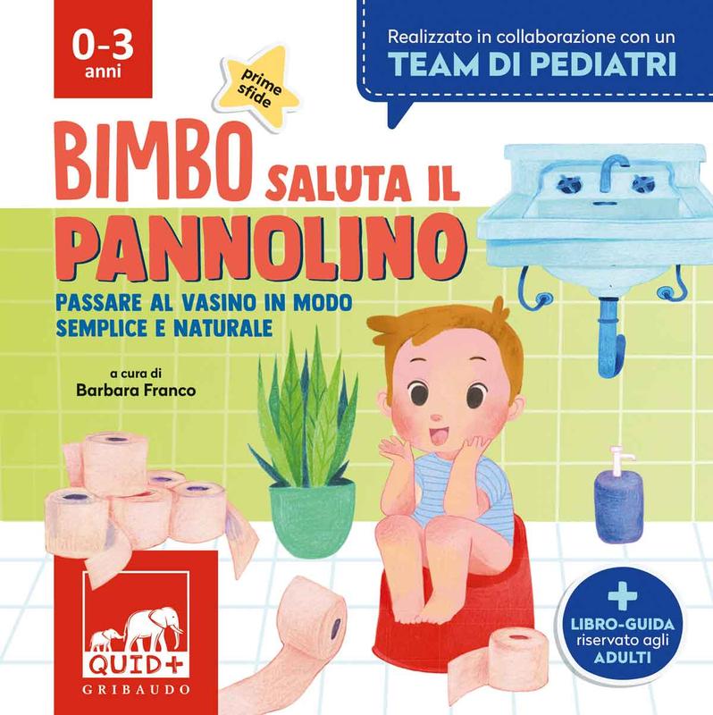 Bimbo saluta il pannolino