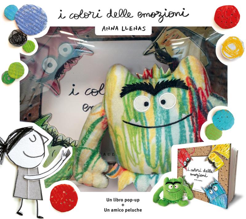 I colori delle emozioni pop up + minipeluche MULTICOLORE