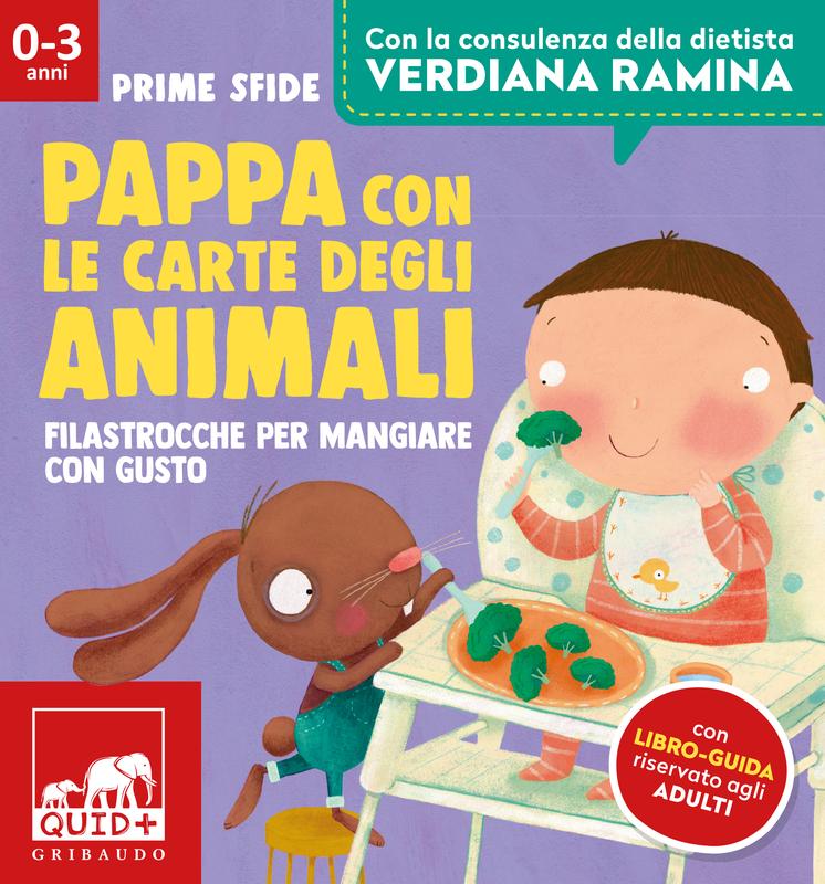 Pappa con le carte degli animali